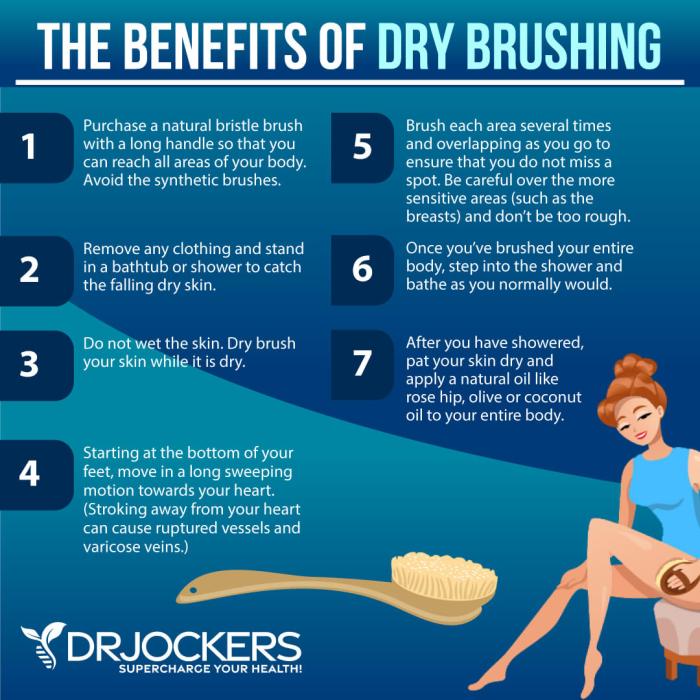 How to practice dry brushing for detoxification