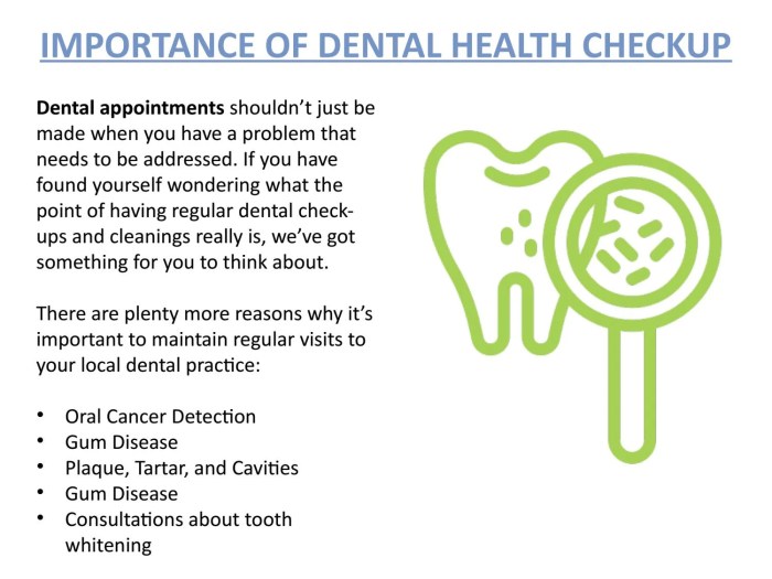 Importance of regular dental check-ups for oral health